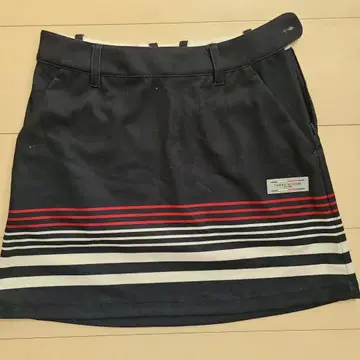 TOMMY HILFIGER 스트라이프 골프 스커트