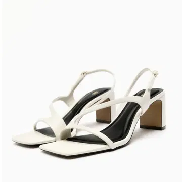 ZARA 자라 샌들 화이트 흰색 택 포함 새상품 38