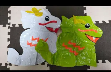 공기 비닐 봉제 인형 용 2세트