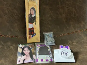 멤버 사진 포함 키링 세트