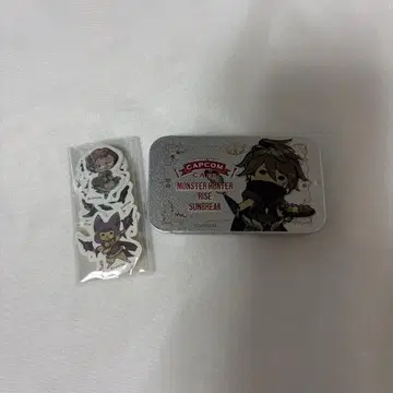 몬헌 라이즈 캡콤 카페 캔 케이스 우츠시 교관