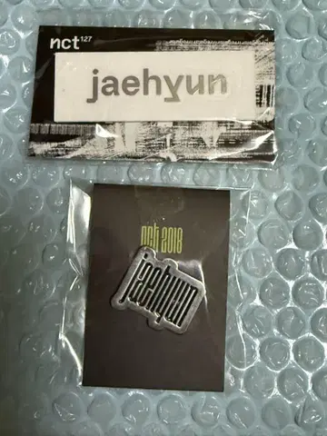 NCT 재현 핀 배지 네임 배지