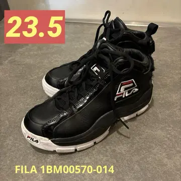 휠라 하이컷 스니커즈 23.5cm 블랙 1bm00570-014