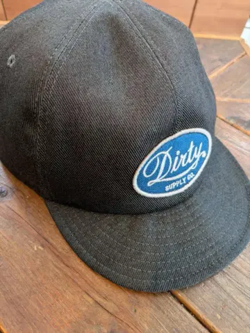 AT-DIRTY 블랙 워크캡
