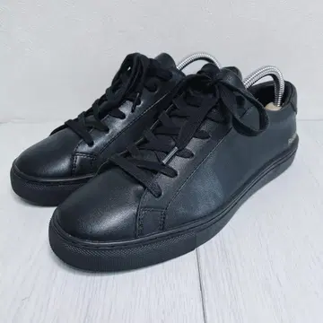 [ 새상품급 ] ReZARD 24cm 블랙스니커즈 38 가죽