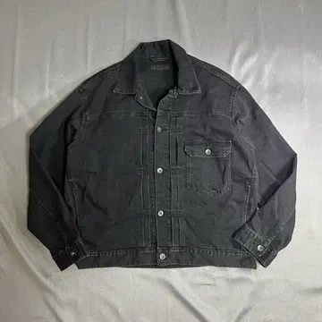 UNIQLO 유니클로 블랙 데님 자켓 남성용 1st