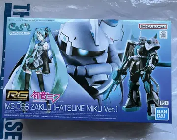 새상품 RG 1/144 MS-06S 자쿠 II [하츠네 미쿠 Ver.]