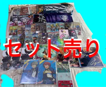 대량! 클리어 파일 종이류 세트