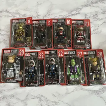 MARVEL STUDIOS BE@BRICK 복권 9체 세트