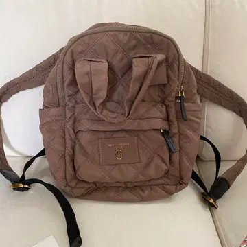 마크 제이콥스 브라운 퀼팅 백팩