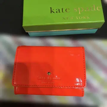 kate spade 오렌지 패스 케이스