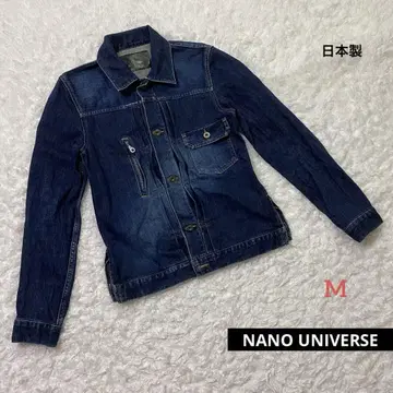 나노 유니버스 데님 자켓 일본제 M 남성용 G
