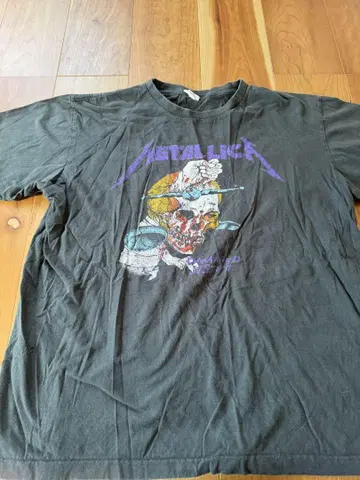 Metallica T셔츠 XXL 다크 그레이