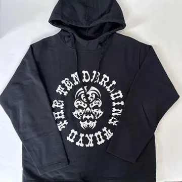 Tenderloin 보르네오 스컬 후드티 블랙 S
