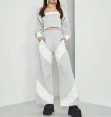 Darich 다리치 택 포함 새상품 저지 후드티 3피스 GRY 그레이