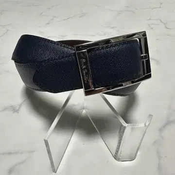 레어 PaulSmith 폴스미스 리버서블 벨트 브라운 네이비
