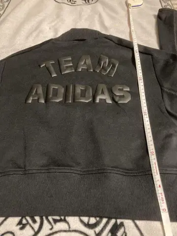 adidas TEAM ADIDAS 블랙 맨투맨