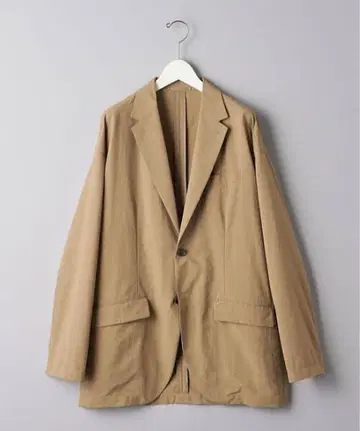 나일론 립스탑 드롭 숄더 2 버튼 자켓