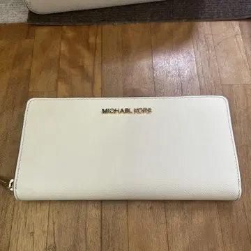 MICHAEL KORS 화이트 장지갑