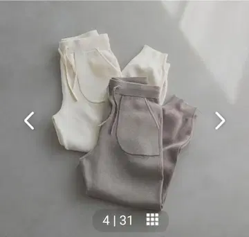 북유럽,  [ 어른에게 어울리는 릴랙스감 ] 깔끔한 실루엣의 니트 팬츠