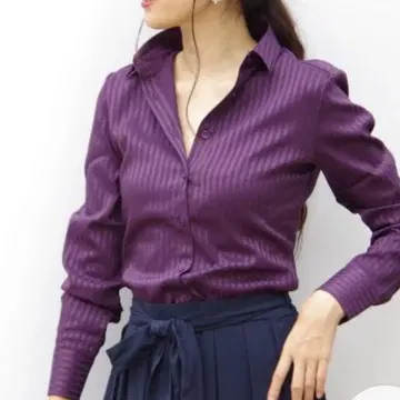 나라 까미체 스트라이프 셔츠