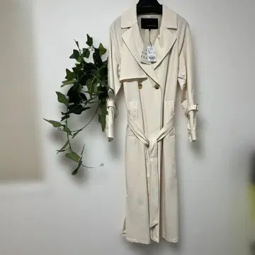 YECCA VECCA 아이보리 트렌치코트