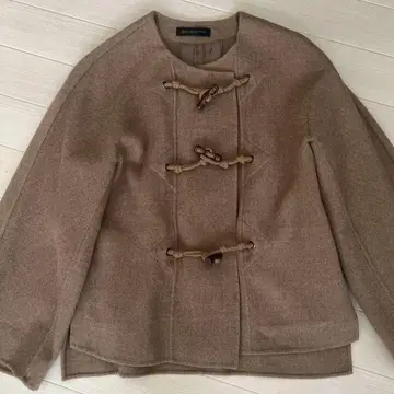 노카라 울 자켓 베이지