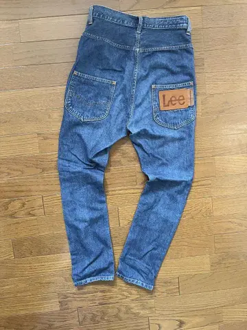 mercibeaucoup Lee 콜라보 사루엘 데님 팬츠 뒤집어 입는
