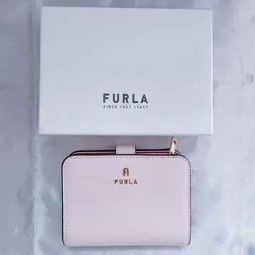 FURLA 접이식 지갑 핑크