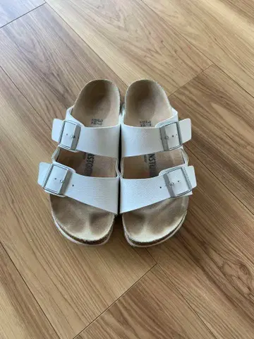 버켄스탁 애리조나 화이트 37