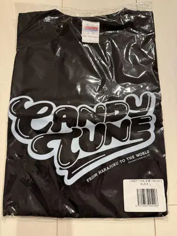 CANDY TUNE 스테디셀러 Tee ver.2 BLACK L
