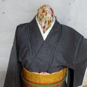 츠무기풍 기모노