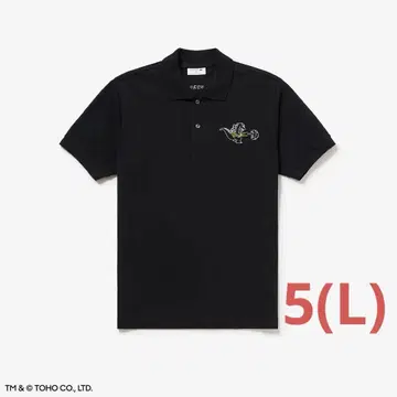 [ 한정판 ] LACOSTE 라코스테 고질라 자수 피케 셔츠 화이트
