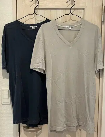 2장 SET 제임스 퍼스 V넥 T 제임스 퍼스 티셔츠