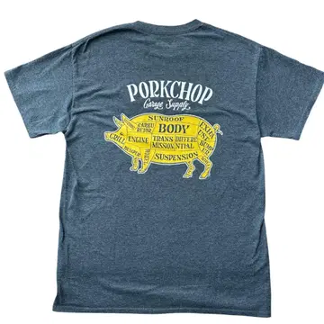 Pork Chop Garage Supply 셔츠 M 그레이