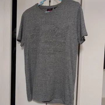 SuperDry 극도 건조 빈티지 T셔츠 M 사이즈 그레이