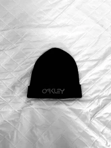 OAKLEY 오클리 비니 니트 모자 블랙