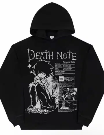 DEATH NOTE 후드티