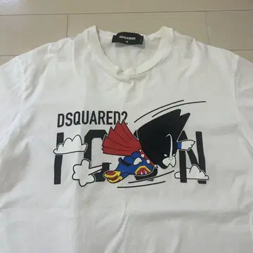 DSQUARED2 애니메이션 캐릭터 T셔츠 M 화이트 icon 아이콘