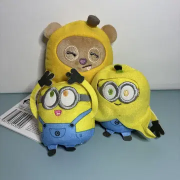 미니언 봉제 인형 3체 세트