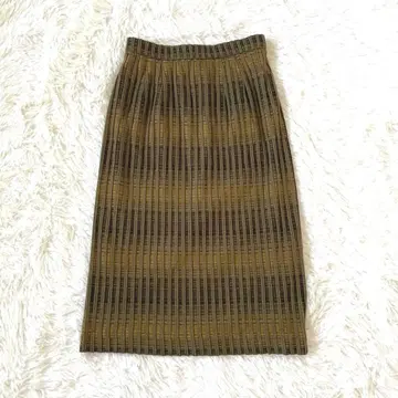 코코데메르 마리유 브라운 계열 스트레치 타이트 스커트 M