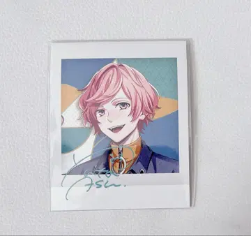 B-PROJECT B프로 아슈 유타 친필 사인 폴라로이드풍 브로마이드