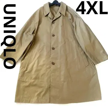 유니클로 스텐카라 코트 베이지 4XL 빅 사이즈