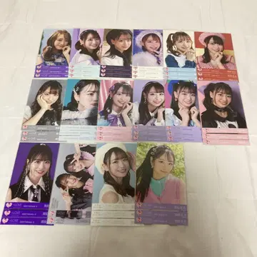 이코라부 타키와키 쇼코 브로마이드 컴프 묶음 판매 16종