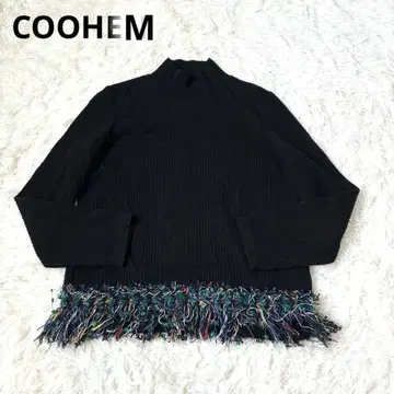 COOHEM 코헨 리브 니트 스웨터 요네토미 니트