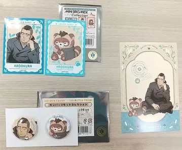 익명 배송 골든 카무이 카도쿠라 동물 포즈 브로마이드 캔뱃지 혜택