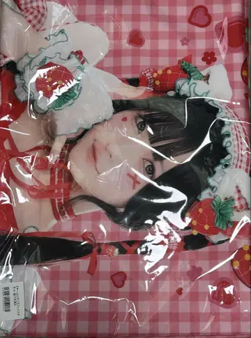 [ 즉시 구매 가능 ] 신기루 아뮤 페이스 타월 팀 딸기 큐루링 해봐