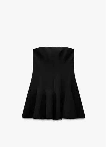 ZARA 자라 고뎃 숏 기장 원피스 S 택 포함 새상품