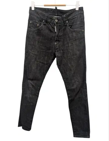 DSQUARED2 디스퀘어드 블랙 데님 스키니