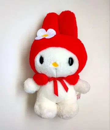 마이멜로디 봉제 인형 빨간 망토 레트로